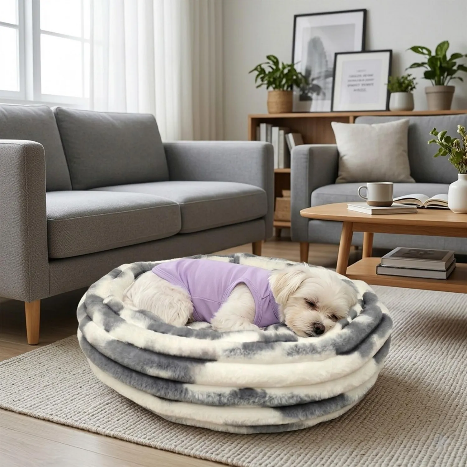 Cama Para Mascota Donna Premium 60cm Petizoos