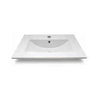 Lavamanos Empotrar Porcelana 60x40 Blanco