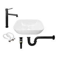Combo Lavamanos Ovalado Grifería y Accesorios Ccol992