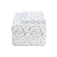 Juego Sabana King 250h Carter Fuelle/40 Alforza Doble Aguja