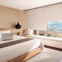 Cortina Enrollable Blackout Blanco 200x250 cm Lider