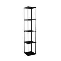 Mueble Vertical 5 Niveles Pintado Negro