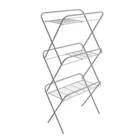 Tendedero Plegable Vertical 60 cm Pintado Blanco