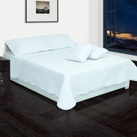 Cubrelecho Español Blanco para Cama King 200 x 200 cm Fondo Entero