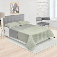 Tendido Kyoto Gris para Cama King 200 x 200 cm Fondo Entero