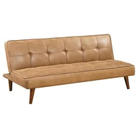 Sofá Cama Jenson Marron 165.73x73.02cm de Tres Puestos Reclinable