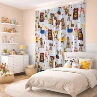 Cortina Visillo Hanna 140x220cm Animales