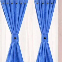 Cortina Jacquard Azul Claro 280cm*200cm