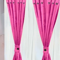 Cortina Jacquard Fucsia 280cm*200cm