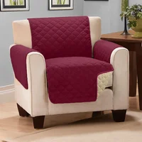 Lencicol Protector Sofa 1 Puesto Vino Tinto/camel