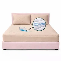 Combo Protector Queen Antifluido Beige
