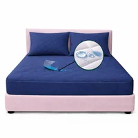 Combo Protector King Antifluido Azul