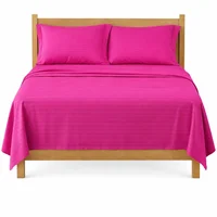 Juego de Sábanas Doble Fucsia 25cm Altura