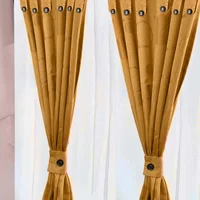 Cortina Jacquard Dorada 280cm*200cm