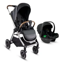 Coche Bebe Con Portabebe Travel System Galaxy Premium Negro Bebesit
