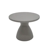 Mesa de Centro Tramontina Flut En Polietileno Gris 50 cm