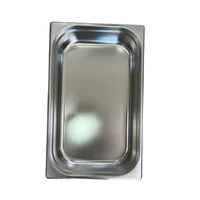 Azafate En Acero Inoxidable Entero x 10cm (1/1 x 10 Cm)