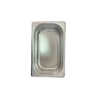 Azafate En Acero Inoxidable Cuarto x 6.5cm (1/4 x 6.5cm)