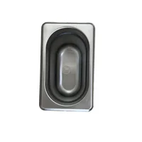 Azafate En Acero Inoxidable Noveno x 10cm (1/9-10cm)