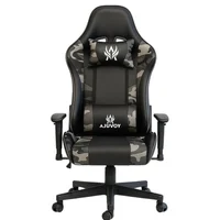 Silla Gamer Ergonómica Camuflada Con Cojín Lumbar y Cervical