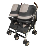 Coche Paseador Gemelar Dantero Eb1264 2 Beige