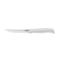 Cuchillo 5" para Asado Tramontina Profit en Acero Inoxidable y Mango de Polipropileno Blanco