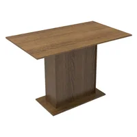 Mesa de Comedor Rectangular 4 Puestos Marrón