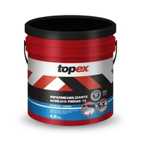 Impermeabilizante Topex 12 Años Galón Color Ladrillo