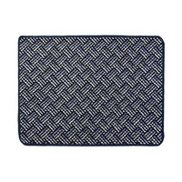 Setx2 Tapete Decorativo Trenzas Azul De 33 Cm X 48 Cm