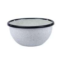 Bowl 850 ml Peltre Esmaltado Arena Gris Macuira