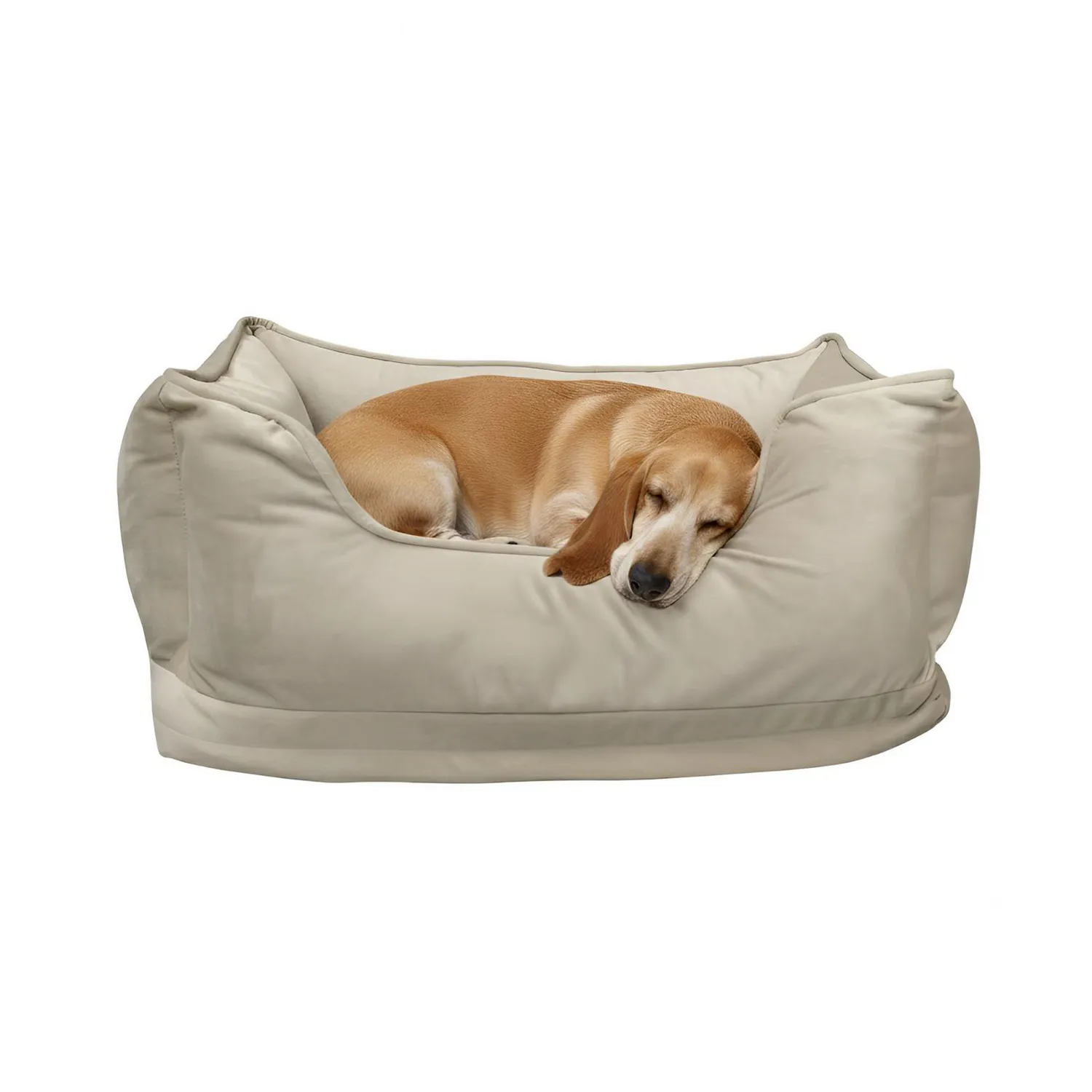 Cama Lujo Mediana Beige 3