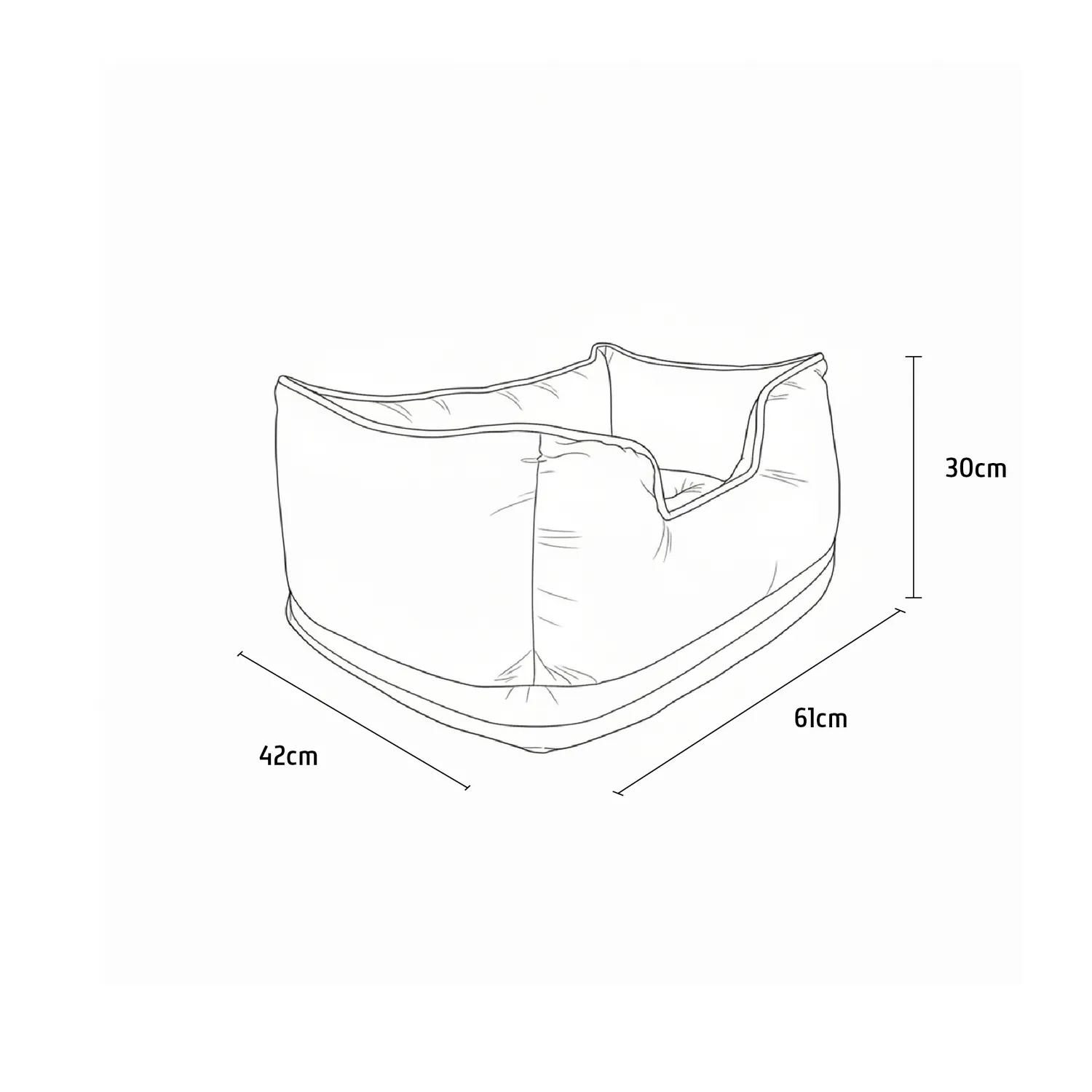 Cama Lujo Mediana Beige 5
