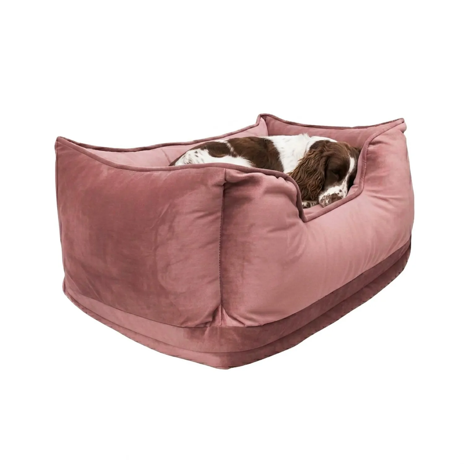 Cama De Lujo Mediana Palo Rosa
