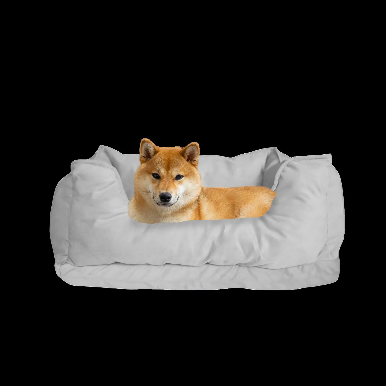 Cama De Lujo Mediana Gris 3