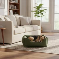 Cama De Lujo Mediana Verde