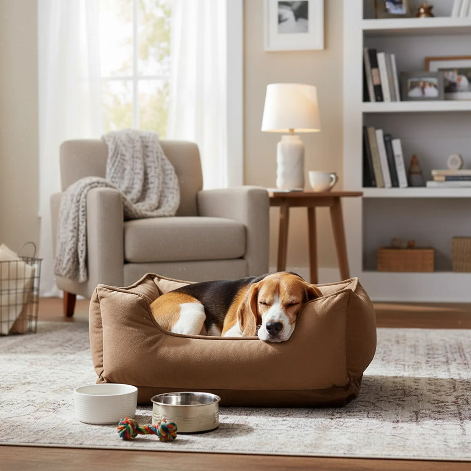 Cama De Lujo Grande Café