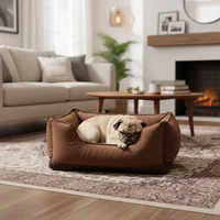 Cama De Lujo Mediana Café