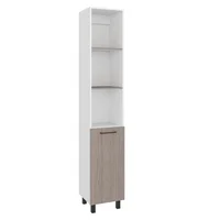 Alacena Ely (1c) Blanco Marquez + Positano/Blanco 210x38.2x36.8 cm Just Home Collection