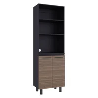 Alacena Corcega (1c) Wengue+avellana/wengue 186x60x40.3 cm Just Home Collection