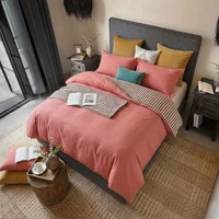 Duvet Microfibra Bordado Coral Marion Jolla + Sábana Plana