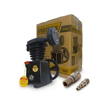 Combo Compresor Cabezal 1HP + Juego 2 Acoples Rápidos