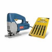 Combo Caladora 580W + Combo 5 Hojas Sierra para Madera