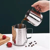 Jarra de Acero Inoxidable Barista 350 ml Triple Clean Set X 3 Unidades