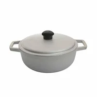 Caldero El Original Imusa En Aluminio Fundido 20 cm Tapa Natural