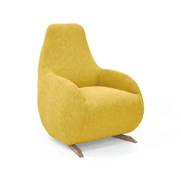 Poltrona Rusell 95x77x83 Tela Mostaza