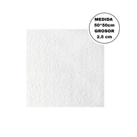 Pack X5 Láminas de Icopor 50x50 cm – Espesor 25 Mm
