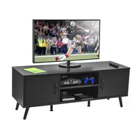 Mueble de Tv Moderno Lucca-n Relan Color Negro