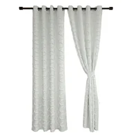 ⁠Cortina Ondas Blanca