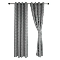 ⁠Cortina Ondas Gris