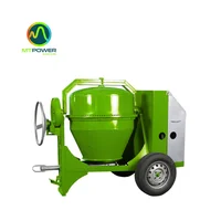 Mezcladora de Concreto MTP 2 Bultos Gasolina 9 HP